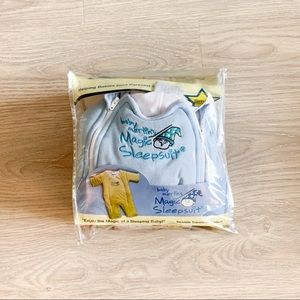 Blue Baby Merlin’s Magic Sleepsuit